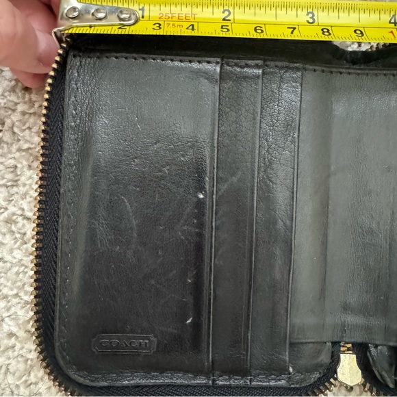 COACH VINTAGE RARE SONOMA ZIP AROUND SMALL COMPACT WALLET - Picture 11 of 12